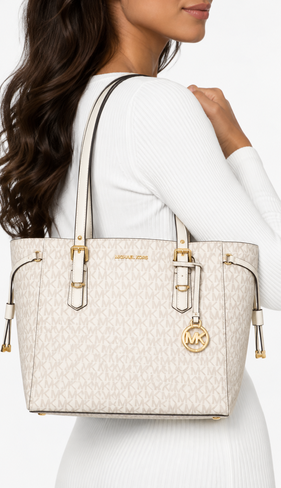 Bolsa Michael Kors Jet Set Travel Large Drawstring Tote