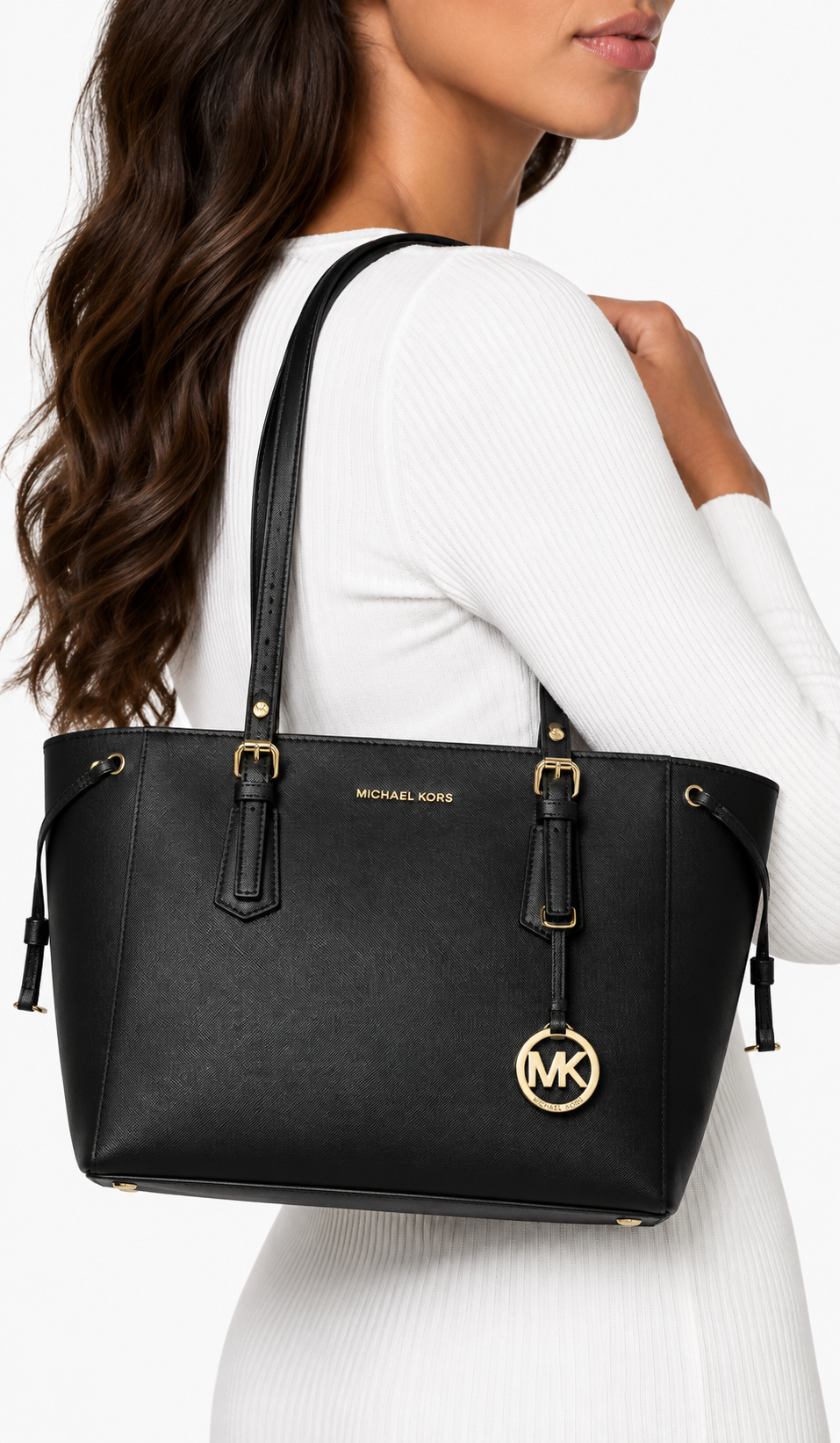 Bolsa Michael Kors Jet Set Travel Large Drawstring Tote