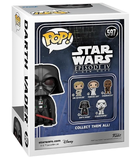 Funko POP! Star Wars: Darth Vader #597