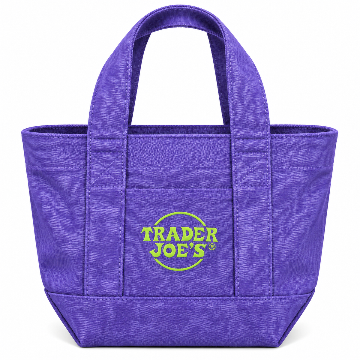 Trader Joe's Mini Canvas Tote Bag Black Halloween Edition 2026