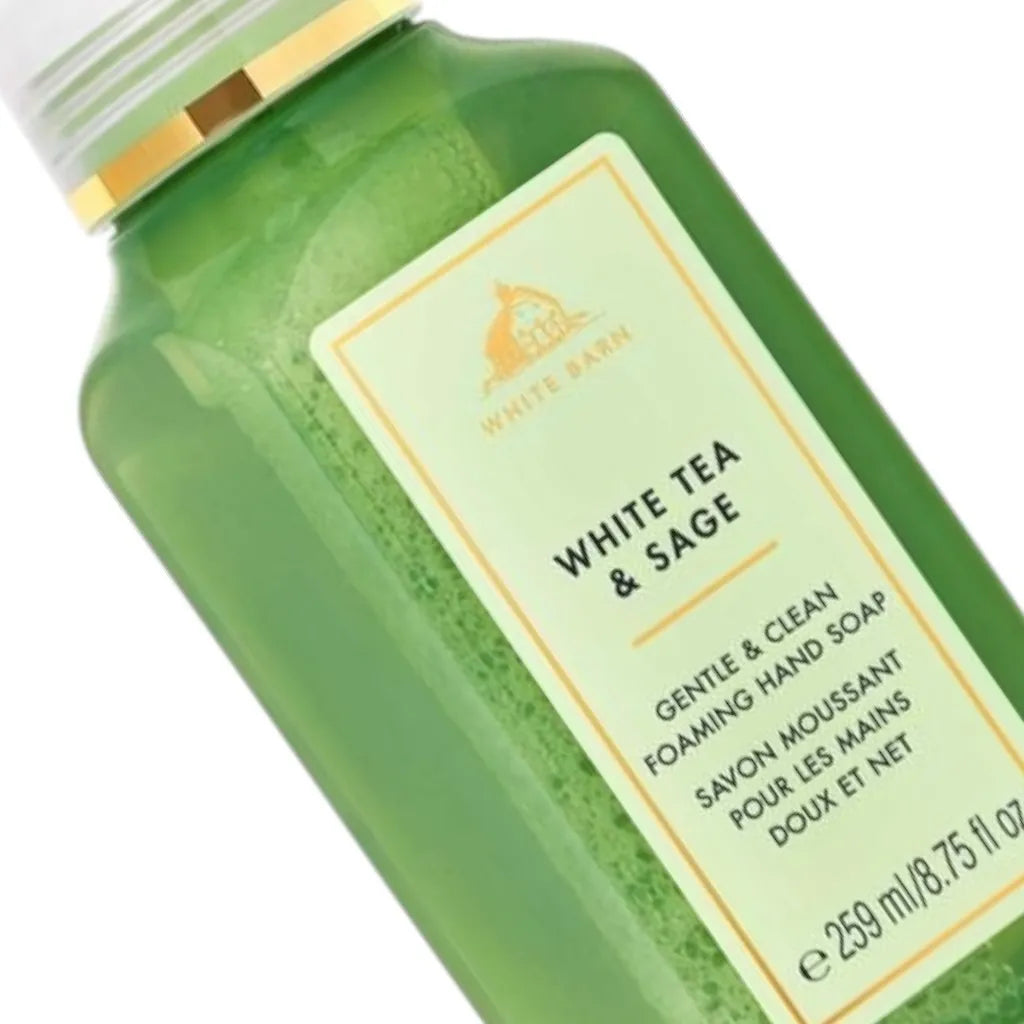 Sabonete De Mão Bath & Body Works - White Tea & Sage