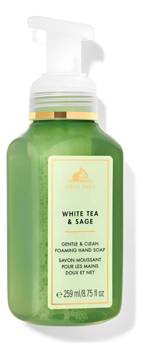 Sabonete De Mão Bath & Body Works - White Tea & Sage
