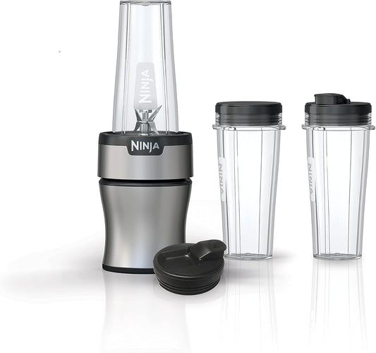Ninja Liquidificador pessoal compacto BN301 Nutri-Blender, motor de 900 watts