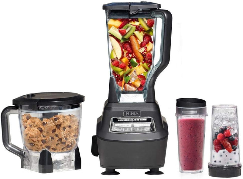 Liquidificador Ninja Bl770 2,1l 1500w 3 Em 1 Ultra Potente