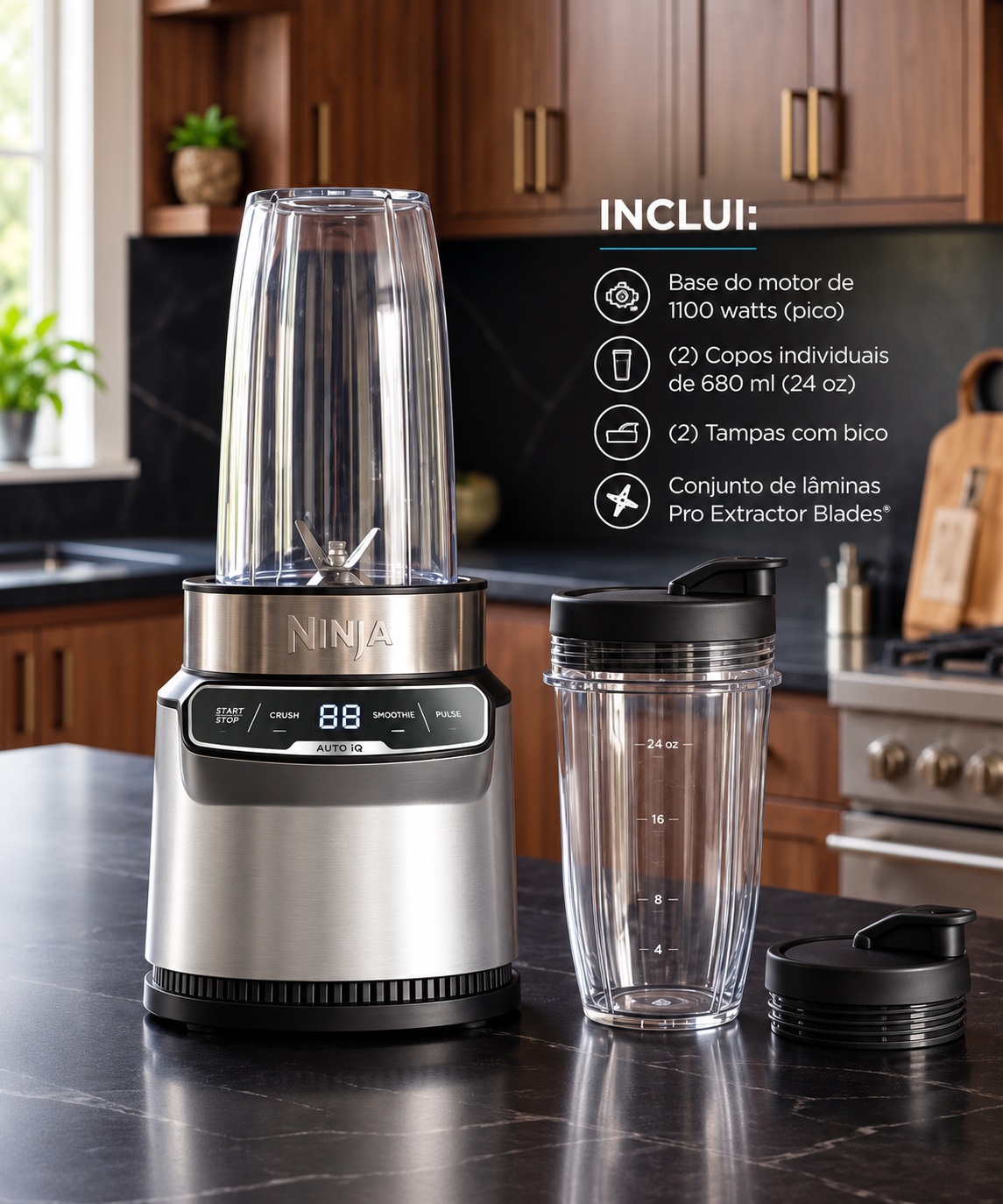 Liquidificador Ninja Nutri Blender