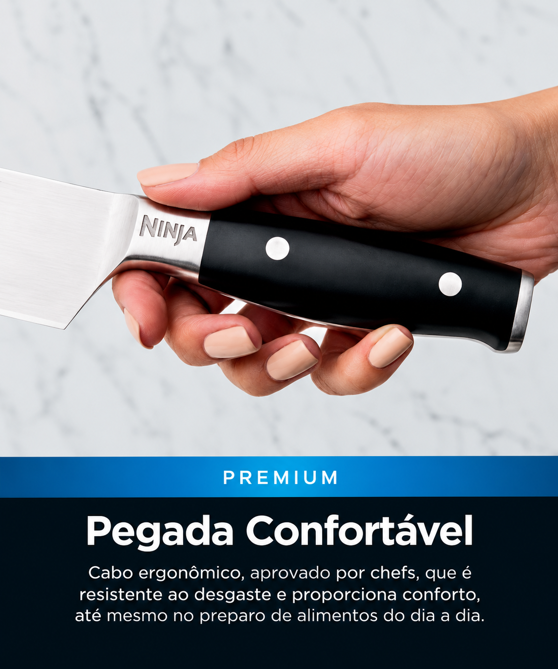 Conjunto de Facas Ninja Foodi NeverDull 3 Peças