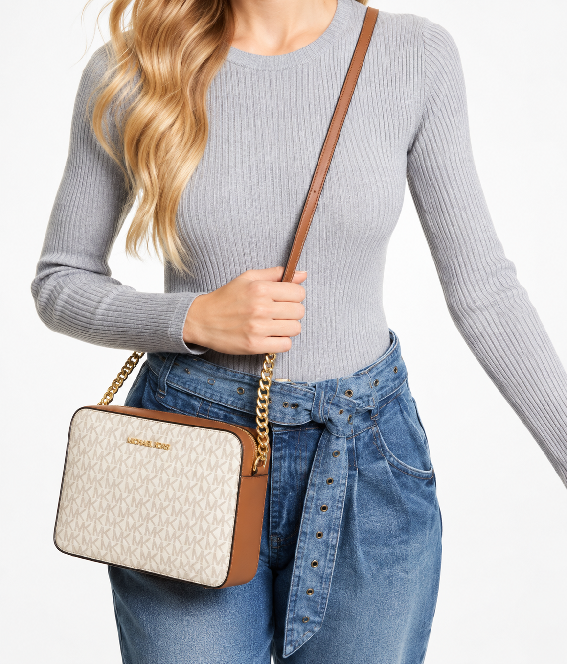 Bolsa Michael Kors Transversal Jet Set