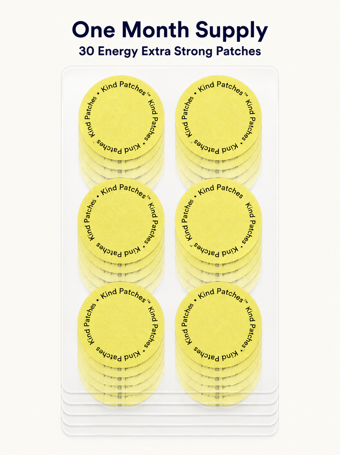Kind Patches Energy Extra Strong – 30 Patches