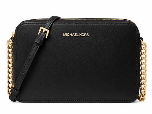 Bolsa Michael Kors Transversal Jet Set De Couro