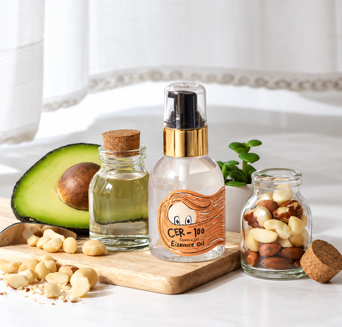 Óleo Elizavecca CER-100 Hair Muscle Essence Oil 100ml