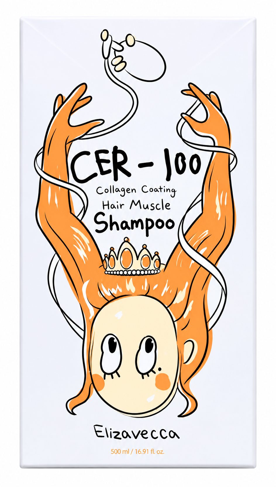 Shampoo Elizavecca CER-100 Collagen Coating Hair A+ Muscle Shampoo 500ml