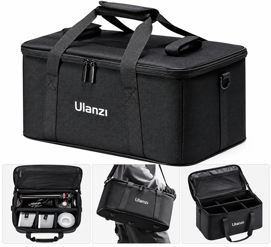 ULANZI OM-01 Bolsa Profissional para Equipamentos Fotográficos e Iluminação