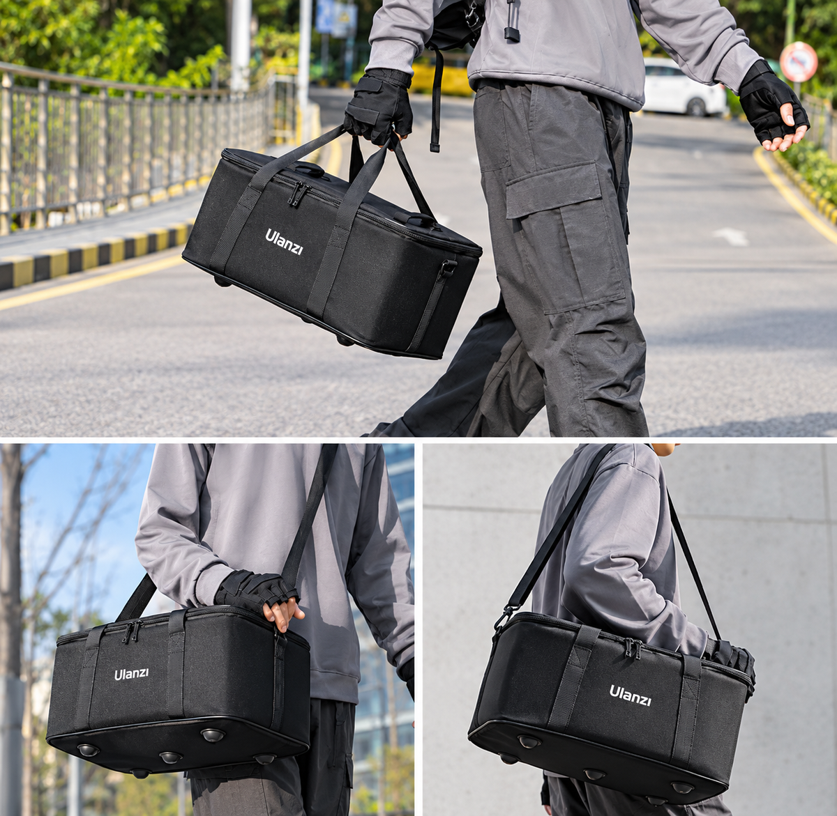 ULANZI OM-01 Bolsa Profissional para Equipamentos Fotográficos e Iluminação